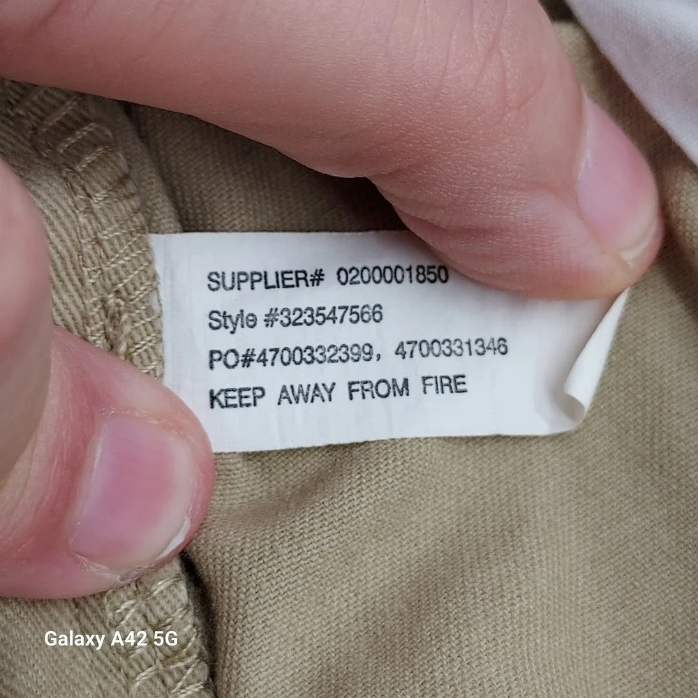 Polo Ralph Lauren Kids Khaki Flare Leg Chino Pants Size 14‎ UNISEX PANTS